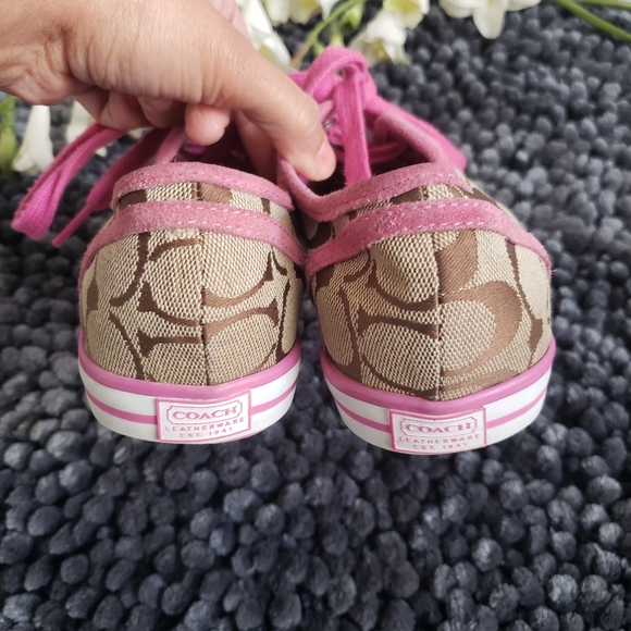 Coach Dawnell Low Top Fashion Sneakers Sz5.5 - Picture 5 of 16